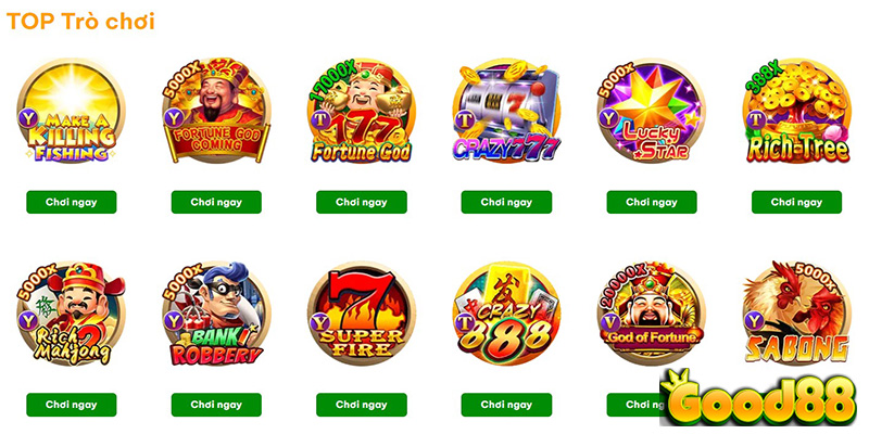 Nổ Hũ Good88 - Hưng Phấn Với Những Giải Jackpot Vô Cùng Hấp Dẫn