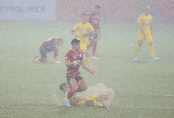 Công An Hà Nội - Thanh Hóa (hiệp 2) 0-1: Ramos mở tỉ số - Ảnh 1.